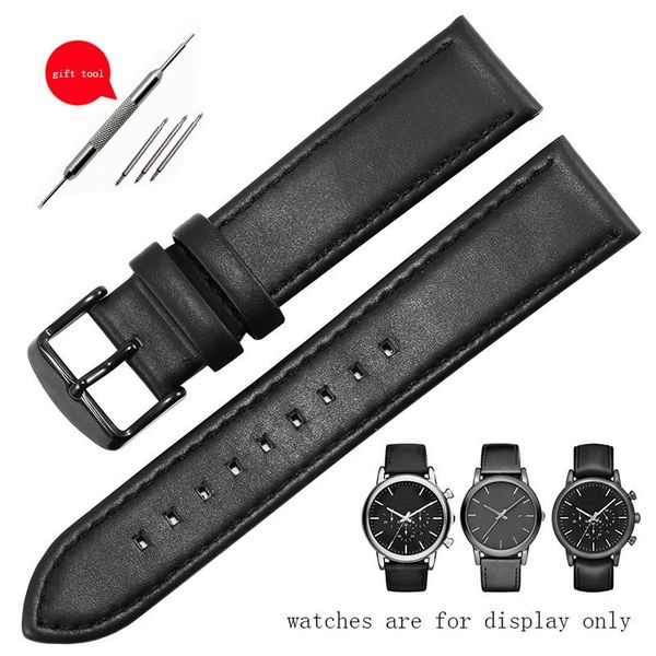 watch bands 20mm 22mm genuine leather strap black bracelet suitable for ar1970 60012 60003 1732 1692 series men's accessories, Black;brown
watch bands 20mm 22mm genuine leather strap black bracelet suitable for ar1970 60012 60003 1732 1692 series men's accessories, Black;brown