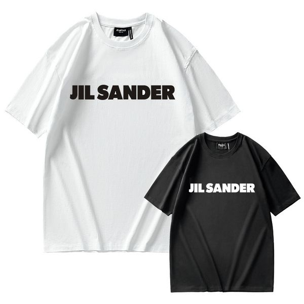 fashion designers jil sander letter short sleeve wang zixuan yang zi same men's and women's simple oversize loose tshirt couple cl, White
fashion designers jil sander letter short sleeve wang zixuan yang zi same men's and women's simple oversize loose tshirt couple cl, White