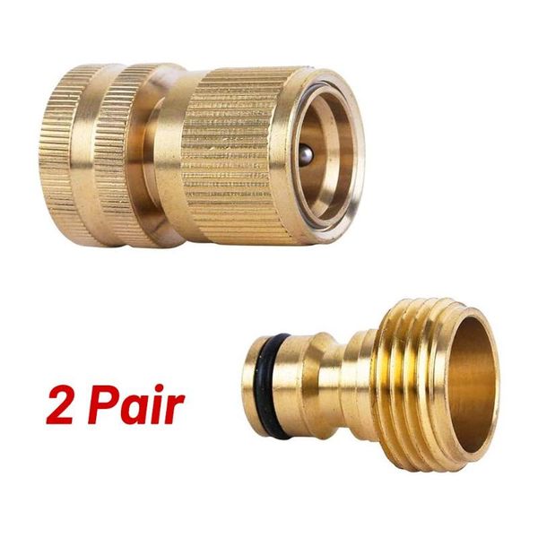 watering equipments 2set 3/4"garden water hose quick connector fit brass male female connect fitting
watering equipments 2set 3/4"garden water hose quick connector fit brass male female connect fitting