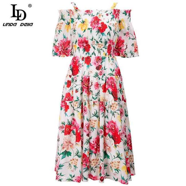fashion runway summer holiday dress women vintage multicolor floral print short sleeve off shoulder dresses 210522, Black;gray
fashion runway summer holiday dress women vintage multicolor floral print short sleeve off shoulder dresses 210522, Black;gray