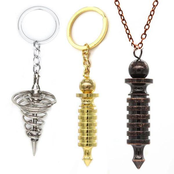 keychains metal pendant pendulum hanging bike car buckle bag key rings holder reiki for dowsing divination, Silver
keychains metal pendant pendulum hanging bike car buckle bag key rings holder reiki for dowsing divination, Silver