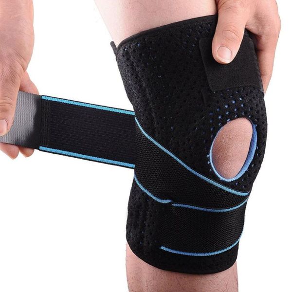 kneepad elastic bandage outdoor supplies silicone spring kneepads protection patella sports brace protector elbow & knee pads, Black;gray
kneepad elastic bandage outdoor supplies silicone spring kneepads protection patella sports brace protector elbow & knee pads, Black;gray