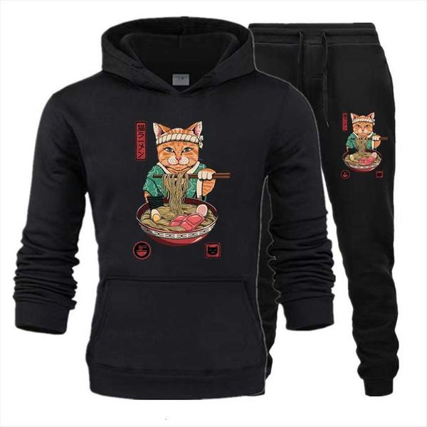 neko ramen sets ukiyo men tracksuits cat warm hoodies pants harajuku wholesale sport suits drop sweatshirts tracksuit sportswear, Gray
neko ramen sets ukiyo men tracksuits cat warm hoodies pants harajuku wholesale sport suits drop sweatshirts tracksuit sportswear, Gray