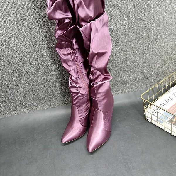 boots winter lady thigh high heels shoes luxury designer zipper 2021 over-the-knee stiletto pointy fashion, Black
boots winter lady thigh high heels shoes luxury designer zipper 2021 over-the-knee stiletto pointy fashion, Black