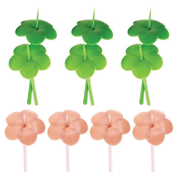 forks 10pcs creative flower shape picks decorative fruit tableware party supplies (random color)
forks 10pcs creative flower shape picks decorative fruit tableware party supplies (random color)