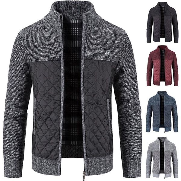 men's jackets jacket autumn/winter clothes patchwork diagonal pocket coat warm wool sweater cardigan casual loose m-4xl, Black;brown
men's jackets jacket autumn/winter clothes patchwork diagonal pocket coat warm wool sweater cardigan casual loose m-4xl, Black;brown