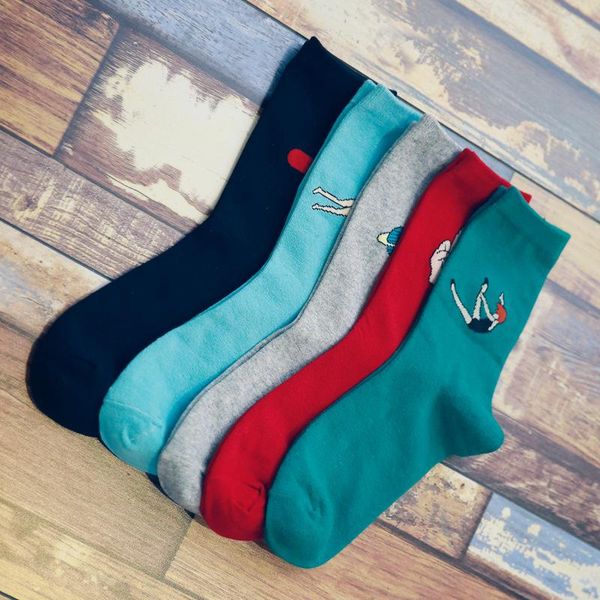 sport style funny socks cotton print women art hipster sox mid tube breathable casual harajuku & hosiery, Black;white
sport style funny socks cotton print women art hipster sox mid tube breathable casual harajuku & hosiery, Black;white