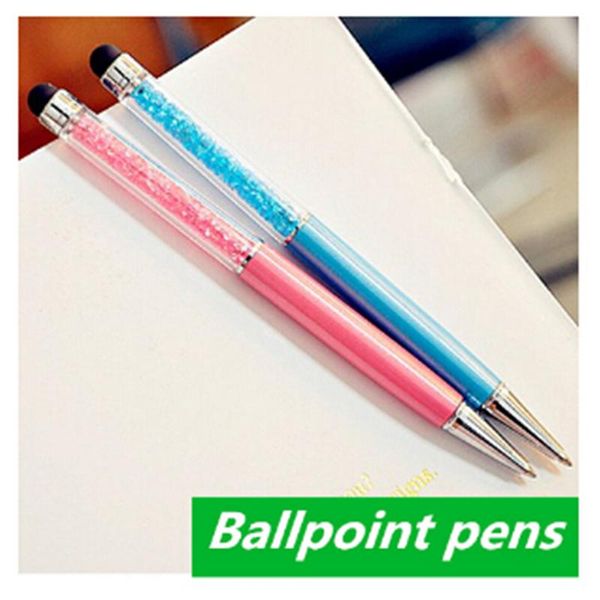 ballpoint pens 1 pc crystal pen diamond stationery papelaria ballpen office material school supplies, Blue;orange
ballpoint pens 1 pc crystal pen diamond stationery papelaria ballpen office material school supplies, Blue;orange