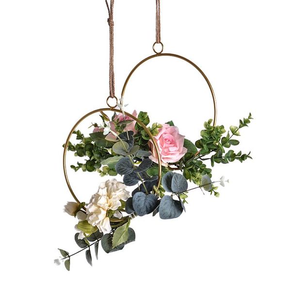 decorative flowers & wreaths nordic style artificial flower wreath with iron ring for door wall window decoration hanging ornament garland a
decorative flowers & wreaths nordic style artificial flower wreath with iron ring for door wall window decoration hanging ornament garland a