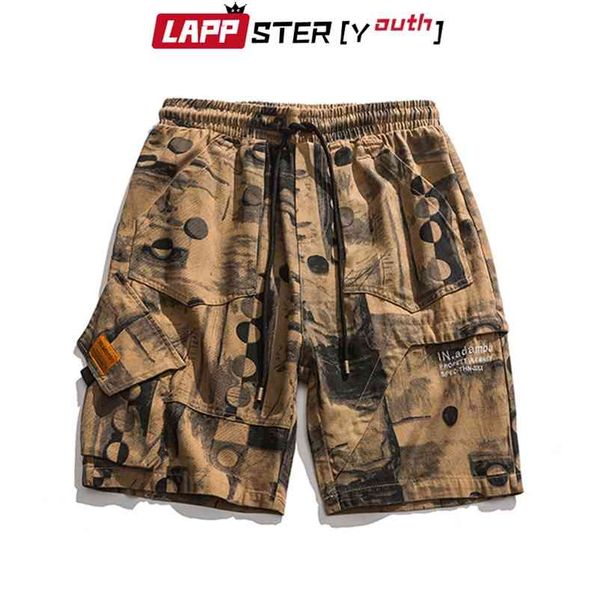 men camouflage cargo shorts summer japanese streetwear vintage high waist sweatshorts cotton running joggers 210420, White;black
men camouflage cargo shorts summer japanese streetwear vintage high waist sweatshorts cotton running joggers 210420, White;black