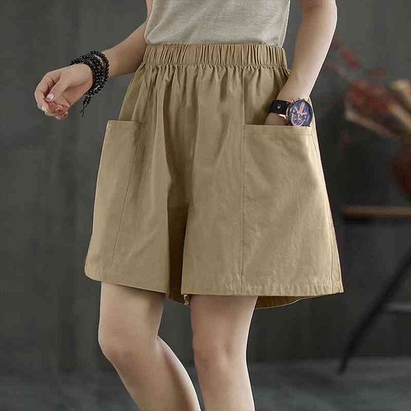 cotton high waist casual summer women short artistic color pocket ropa mujer, White;black
cotton high waist casual summer women short artistic color pocket ropa mujer, White;black