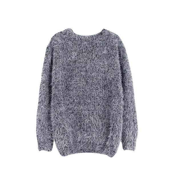 women's sweaters high-quality autumn winter female soft and comfortable warm slim mohair pullovers long sleeve sweater, White;black
women's sweaters high-quality autumn winter female soft and comfortable warm slim mohair pullovers long sleeve sweater, White;black