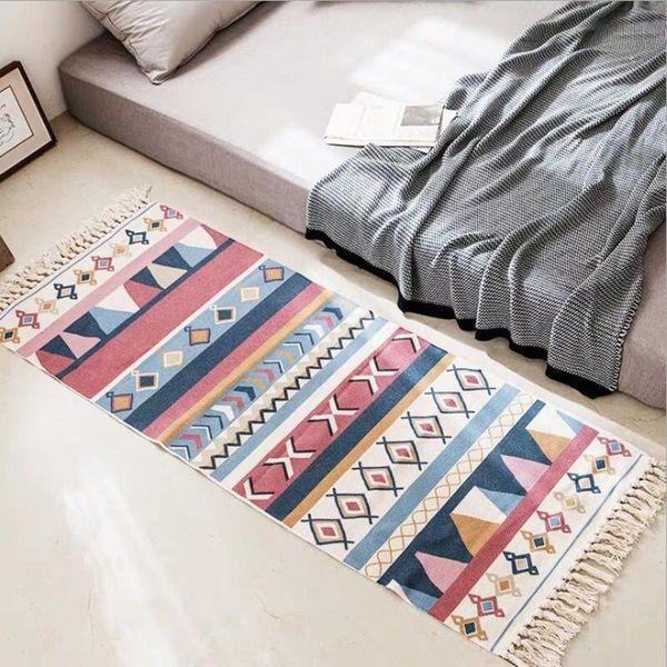 carpets retro boho carpet cotton linen tassel woven floor mat bedroom tapestry persian geometric decorative table living room area rugs
carpets retro boho carpet cotton linen tassel woven floor mat bedroom tapestry persian geometric decorative table living room area rugs