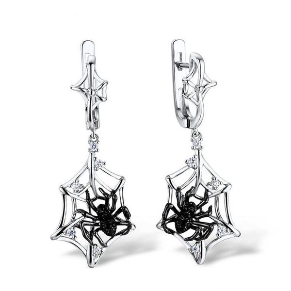 dangle & chandelier stereoscopic black spider earrings for women accessories silvery ear jewelry female fashion earings gifts, Silver
dangle & chandelier stereoscopic black spider earrings for women accessories silvery ear jewelry female fashion earings gifts, Silver