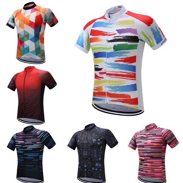 racing jackets summer 2021 mens short sleeve cycling jersey mountain bike sportswear ropua cycle bicycle for mtb, Black;red
racing jackets summer 2021 mens short sleeve cycling jersey mountain bike sportswear ropua cycle bicycle for mtb, Black;red
