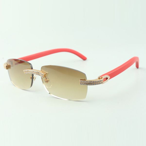 direct sales double row diamond sunglasses 3524026 with red wooden temples designer glasses, size: 18-135 mm, White;black
direct sales double row diamond sunglasses 3524026 with red wooden temples designer glasses, size: 18-135 mm, White;black