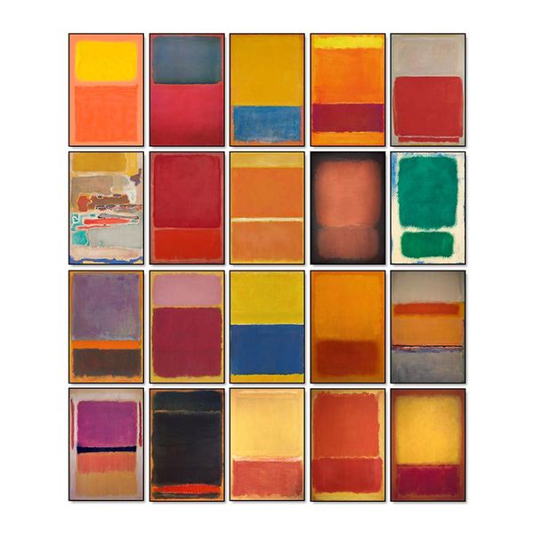 paintings mark rothko vintage posters and multicolor abstract geometric oil painting wall art canvas prints pictures for home decoration
paintings mark rothko vintage posters and multicolor abstract geometric oil painting wall art canvas prints pictures for home decoration