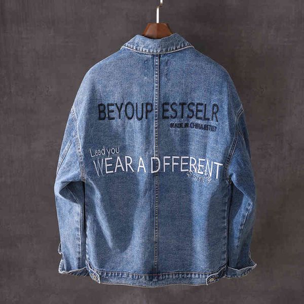 jackets japanese style fashion jackets retro blue embroidery designer denim jacket men coat streetwear hip hop chaqueta, Black;brown
jackets japanese style fashion jackets retro blue embroidery designer denim jacket men coat streetwear hip hop chaqueta, Black;brown