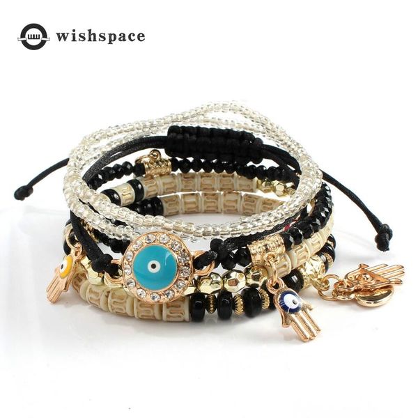 charm bracelets retro contracted joker lovely bohemian personality palm multilayer bracelet with women, Golden;silver
charm bracelets retro contracted joker lovely bohemian personality palm multilayer bracelet with women, Golden;silver