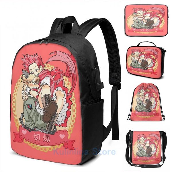 backpack funny graphic print kiribaku usb charge men school bags women bag travel laptop
backpack funny graphic print kiribaku usb charge men school bags women bag travel laptop