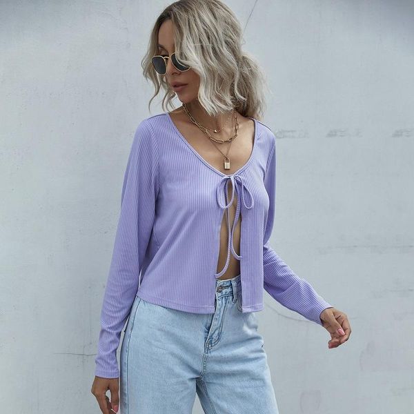 women's t-shirt aesthetic cardigan tshirt lace-up long sleeve o-neck women shirts summer autumn violet harajuku fashion plus size top, White
women's t-shirt aesthetic cardigan tshirt lace-up long sleeve o-neck women shirts summer autumn violet harajuku fashion plus size top, White