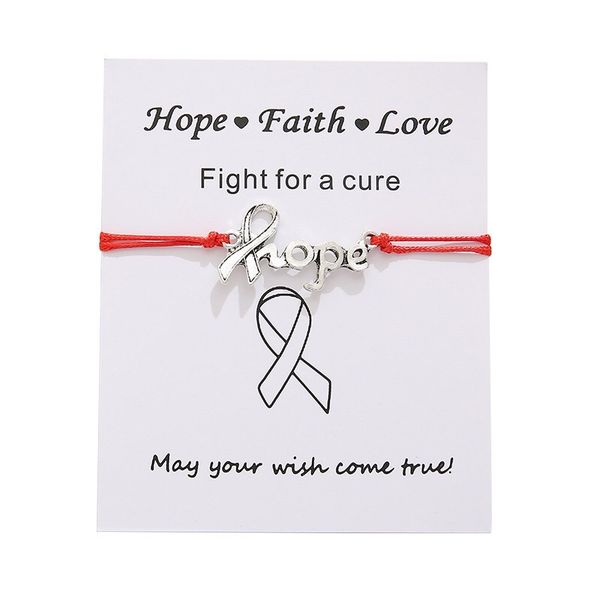 make a wish paper card handemade woven adjustable bracelets hope letter charm lucky rope bracelet jewelry women girls nurse small gift, Golden;silver
make a wish paper card handemade woven adjustable bracelets hope letter charm lucky rope bracelet jewelry women girls nurse small gift, Golden;silver