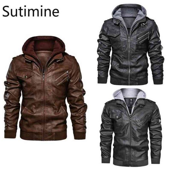 et casual clothing & suede faux fur loose solid leather coat men autumn and winter zipper thick, Black
et casual clothing & suede faux fur loose solid leather coat men autumn and winter zipper thick, Black