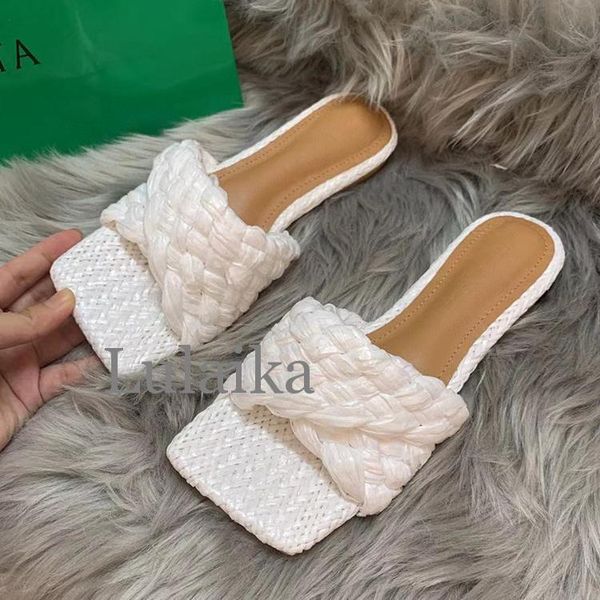 candy color cross weave brand slip on slippers women braid fold designer square peep toe flip flops handmade runway t-show shoes, Black
candy color cross weave brand slip on slippers women braid fold designer square peep toe flip flops handmade runway t-show shoes, Black