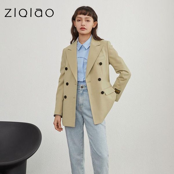 women's suits & blazers ziqiao petite women office lady double-breasted high-level suit jacket female 2021 spring casual korean womens, White;black
women's suits & blazers ziqiao petite women office lady double-breasted high-level suit jacket female 2021 spring casual korean womens, White;black