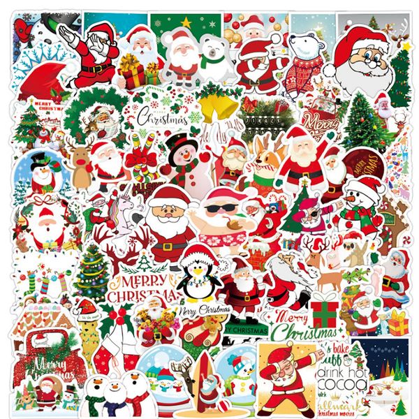 100 pcs christmas holiday decoration santa graffiti waterproof skateboard travel suitcase phone lapluggage stickers cute
100 pcs christmas holiday decoration santa graffiti waterproof skateboard travel suitcase phone lapluggage stickers cute