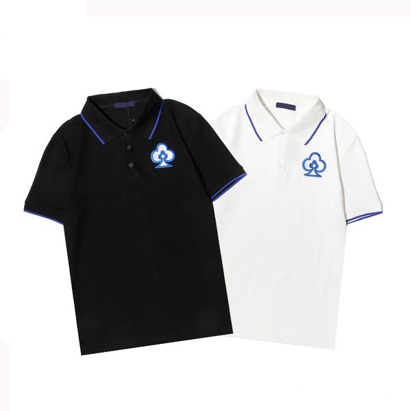 2021 mens panelled printed polos casual shirts summer breathable male simple design short sleeve tees#luxury goods, White;black
2021 mens panelled printed polos casual shirts summer breathable male simple design short sleeve tees#luxury goods, White;black