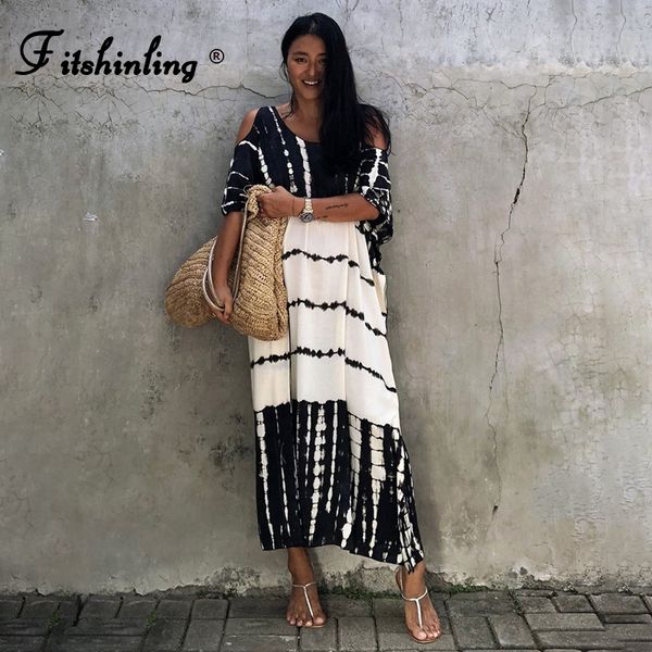 fitshinling open shoulder summer long dress bohemian vintage halo dyeing robe oversized kaftan holiday fashion pareos new
fitshinling open shoulder summer long dress bohemian vintage halo dyeing robe oversized kaftan holiday fashion pareos new