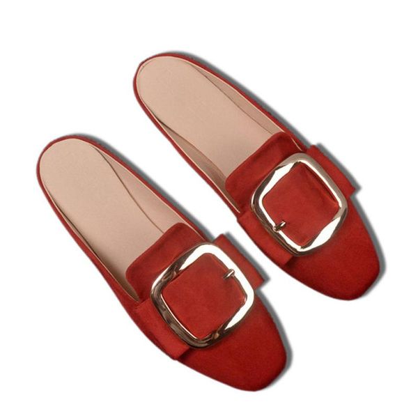 slippers women's summer low heel square toe-covered suede ladies for slides small big size 32-43 women mules shoes flip flops, Black
slippers women's summer low heel square toe-covered suede ladies for slides small big size 32-43 women mules shoes flip flops, Black