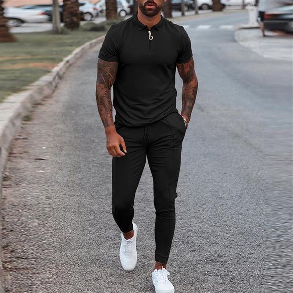 solid clothes summer 2 men tracksuits piece set turn down collar zipper and drawstring pants outfit casual suits 3xl, Gray
solid clothes summer 2 men tracksuits piece set turn down collar zipper and drawstring pants outfit casual suits 3xl, Gray