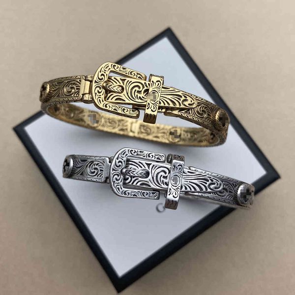 new bracelet old craft gold silver two-color double super cool design fashion online idol exclusive jewelry sale, Golden;silver 
new bracelet old craft gold silver two-color double super cool design fashion online idol exclusive jewelry sale, Golden;silver