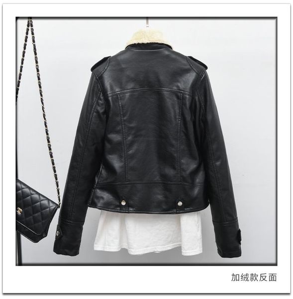 women's leather & faux 2021 women spring winter soft jackets lady motorcyle zippers biker blue coats black outerwear lx2602
women's leather & faux 2021 women spring winter soft jackets lady motorcyle zippers biker blue coats black outerwear lx2602