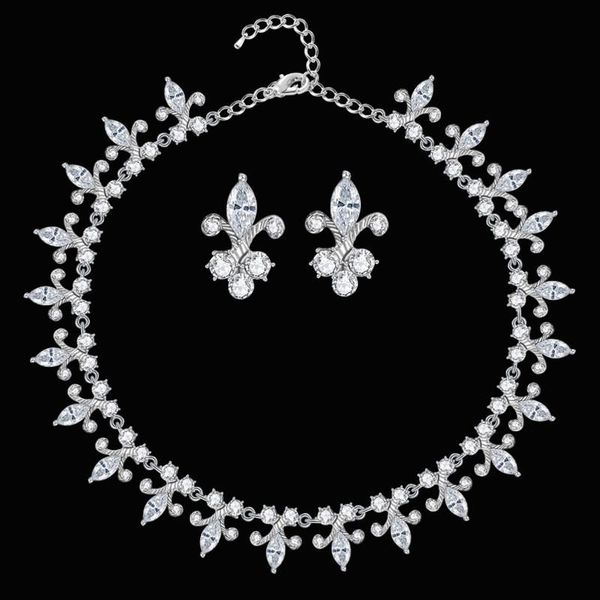 earrings & necklace slbridal austrian crystal rhinestones pearls alloy wedding jewelry set bridal earring women party, Silver
earrings & necklace slbridal austrian crystal rhinestones pearls alloy wedding jewelry set bridal earring women party, Silver