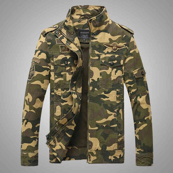 fashion men's slim fit trend camouflage tooling coats male trendy outdoor jackets stand collar uniform outwear 2021, Black;brown
fashion men's slim fit trend camouflage tooling coats male trendy outdoor jackets stand collar uniform outwear 2021, Black;brown