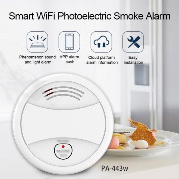smart home control household practical wifi smoke detector independent el intelligent alarm
smart home control household practical wifi smoke detector independent el intelligent alarm