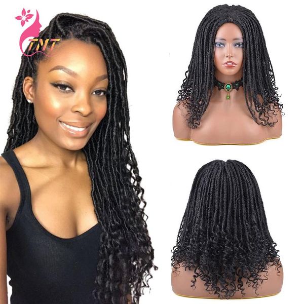 synthetic wigs goddess faux locs crochet hair wig for women natural black short soft dreads twist braids
synthetic wigs goddess faux locs crochet hair wig for women natural black short soft dreads twist braids