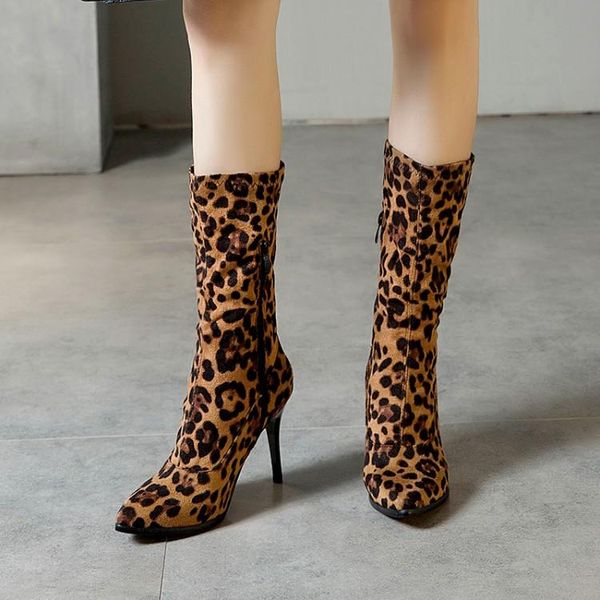 boots big size 9 10 11-19 women shoes ankle for ladies side zipper leopard print pointed heel, Black
boots big size 9 10 11-19 women shoes ankle for ladies side zipper leopard print pointed heel, Black