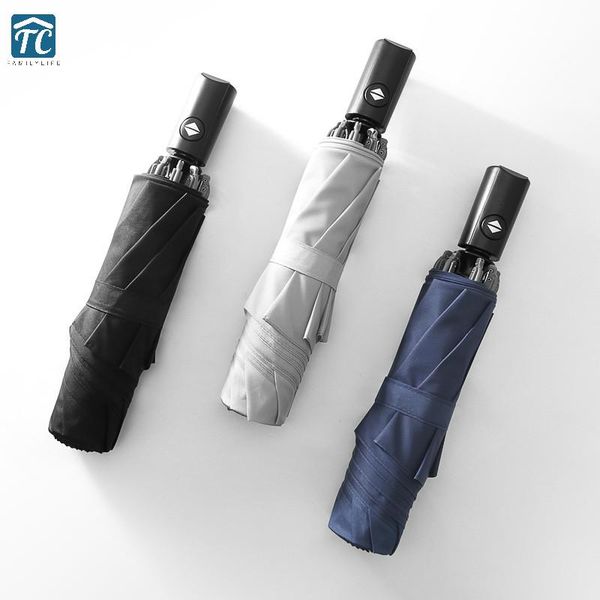 umbrellas full automatic reverse umbrella folding rain three fold double black large men women resist windmills automatically waterproof
umbrellas full automatic reverse umbrella folding rain three fold double black large men women resist windmills automatically waterproof