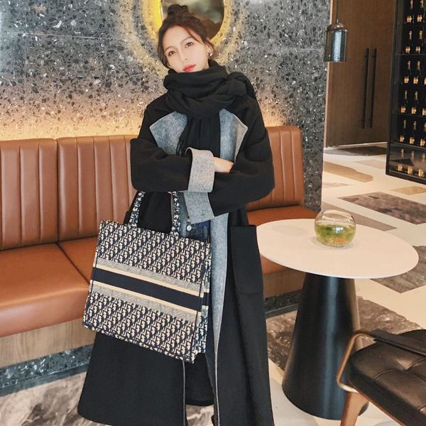 women's wool & blends pinkou women stylish long woolen coat sleeve bow tie belt jacket thick warm winter outwear coats ca120, Black
women's wool & blends pinkou women stylish long woolen coat sleeve bow tie belt jacket thick warm winter outwear coats ca120, Black