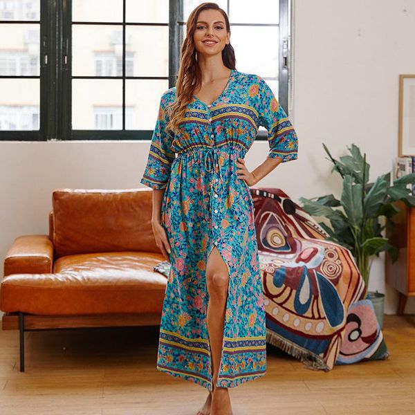 women's swimwear rayon positioning printing button pull out cardigan sunscreen clothes seaside holiday bikini blouse mid long skirt wom, White;black
women's swimwear rayon positioning printing button pull out cardigan sunscreen clothes seaside holiday bikini blouse mid long skirt wom, White;black