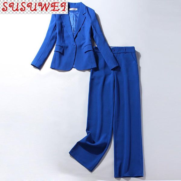 two-piece high-quality ladies office suit work wear feminine 2021 casual blazer elegant wide-leg trousers women's two piece pants, White
two-piece high-quality ladies office suit work wear feminine 2021 casual blazer elegant wide-leg trousers women's two piece pants, White