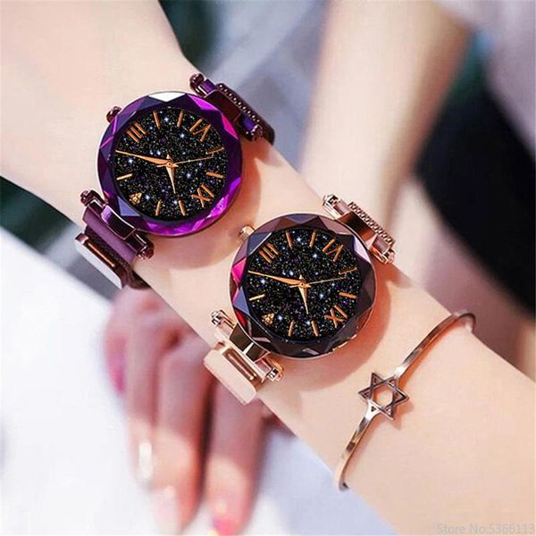 wristwatches ladies watch women magnetic starry sky clock quartz wristwatch watches relogio feminino, Slivery;brown
wristwatches ladies watch women magnetic starry sky clock quartz wristwatch watches relogio feminino, Slivery;brown
