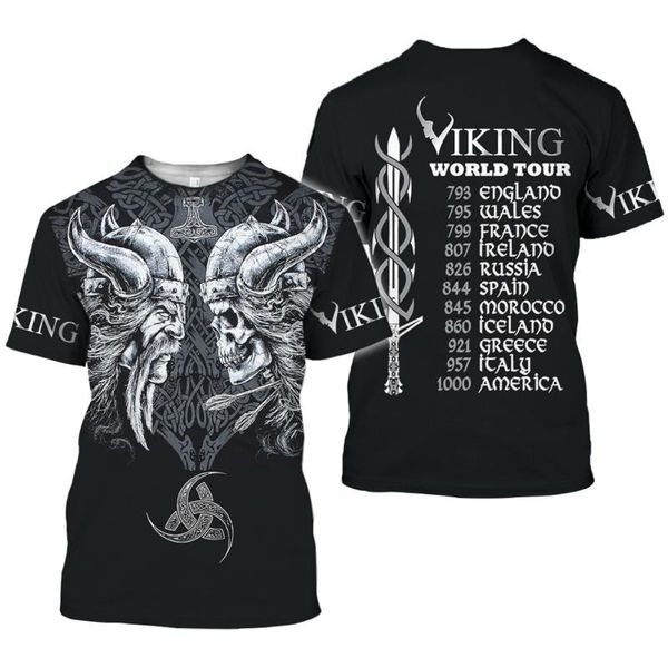 men's t-shirts camiseta con estampado de vikingo para hombre, ropa tendencia, punk, harajuku, novedad verano, 2021, White;black
men's t-shirts camiseta con estampado de vikingo para hombre, ropa tendencia, punk, harajuku, novedad verano, 2021, White;black