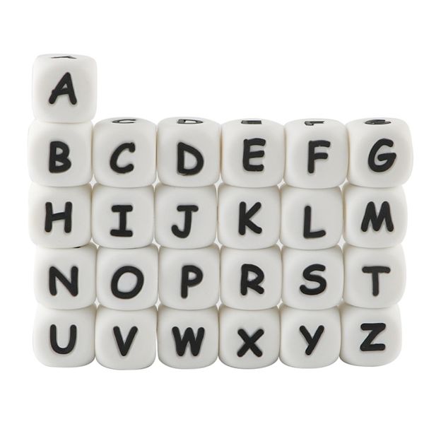 kovict 100pcs alphabet english silicone letter beads 12mm baby teether accessories for personalized pacifier clips teething toy 220209
kovict 100pcs alphabet english silicone letter beads 12mm baby teether accessories for personalized pacifier clips teething toy 220209