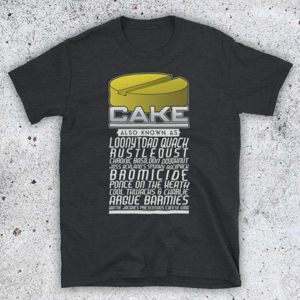 men's t-shirts brass eye cake also known as iconic cult satirical chris morris comedy tv unofficial mens t-shirt, White;black
men's t-shirts brass eye cake also known as iconic cult satirical chris morris comedy tv unofficial mens t-shirt, White;black