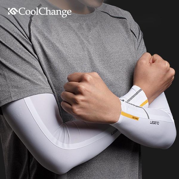 sports gloves coolchange ice fabric summer uv protection running arm sleeves breathable basketball fitness sport cycling outdoor warmers, Black
sports gloves coolchange ice fabric summer uv protection running arm sleeves breathable basketball fitness sport cycling outdoor warmers, Black